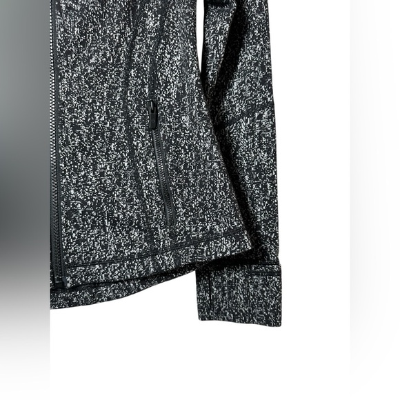 Lululemon Define Jacket Size 6 Diffuse Starlight Black Zip Up Fitted Activewear - Picture 5 of 10